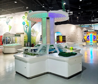 從科普到實踐 垃圾分類互動設備與低碳環?？萍拣^的設計施工一體化探索